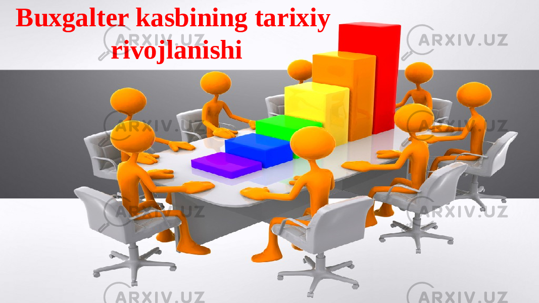 Buxgalter kasbining tarixiy rivojlanishi 