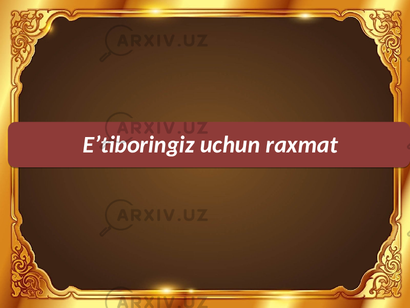 E’tiboringiz uchun raxmat3A 