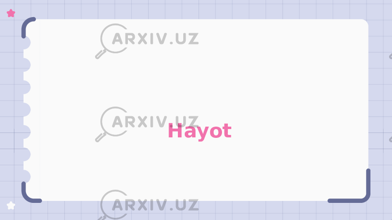 Hayot 