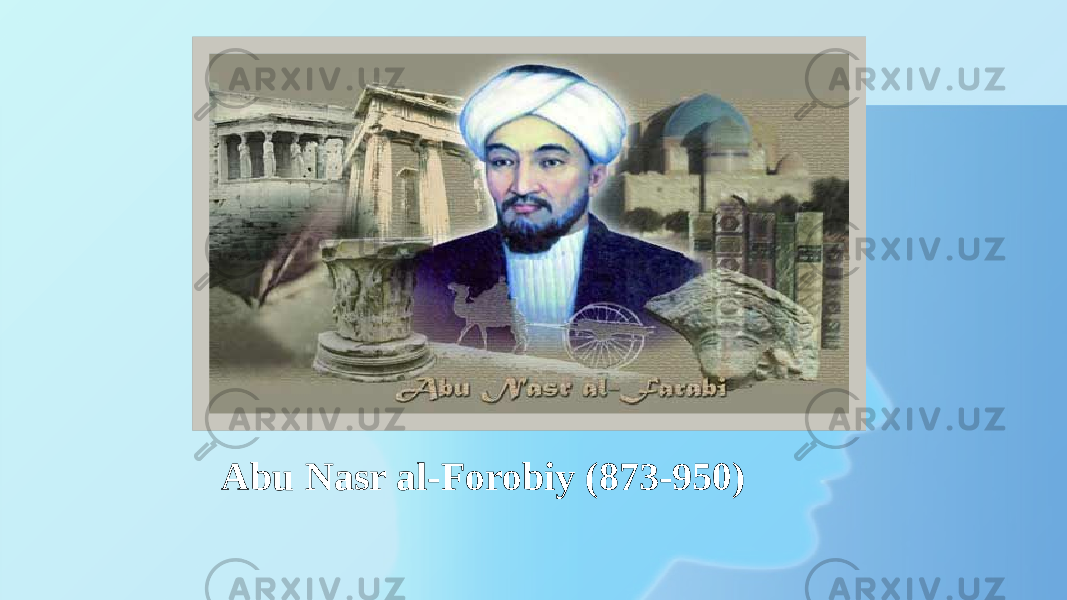 Abu Nasr al-Forobiy (873-950)Вставка рисунка 