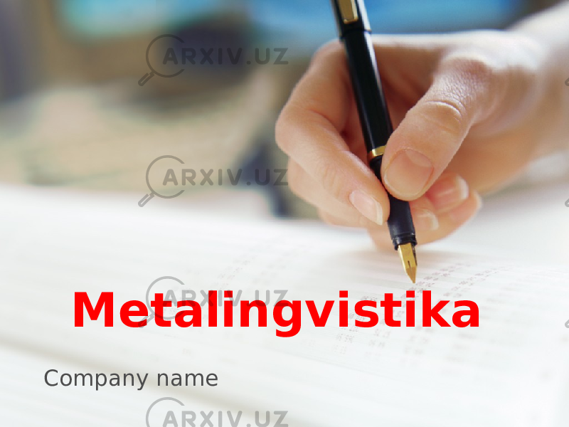 Metalingvistika Company name 