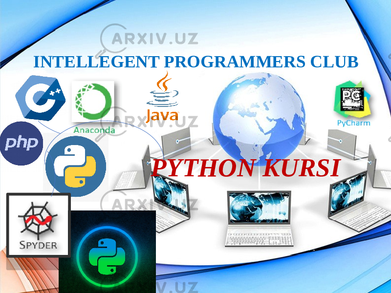 INTELLEGENT PROGRAMMERS CLUB PYTHON KURSI 