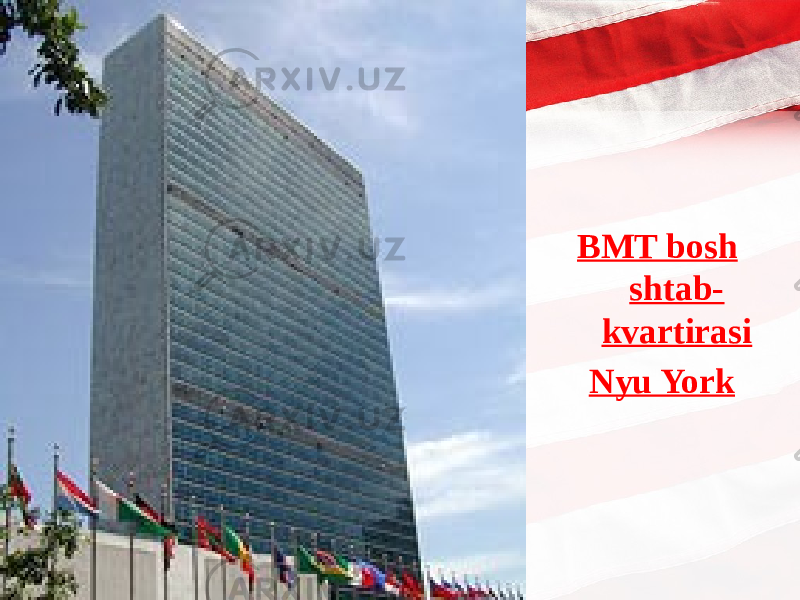 BMT bosh shtab- kvartirasi Nyu York 