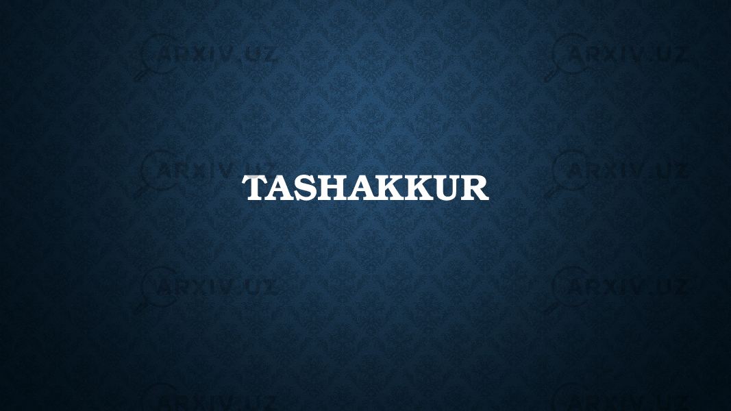 TASHAKKUR 