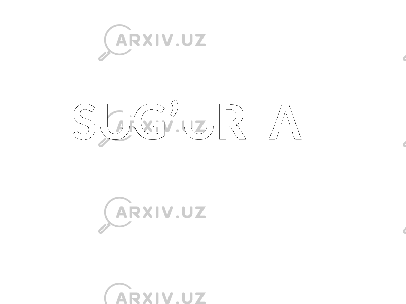 SUG’URTA 