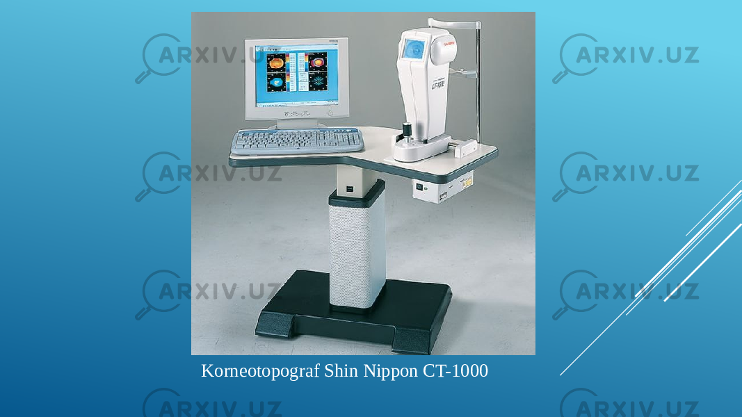 Korneotopograf Shin Nippon CT-1000 