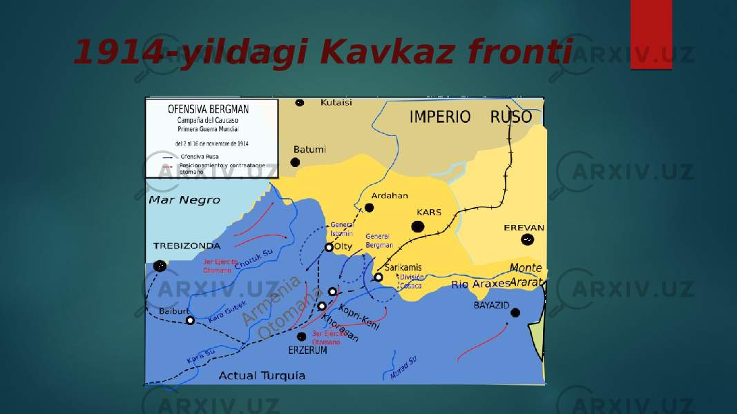 1914-yildagi Kavkaz fronti 