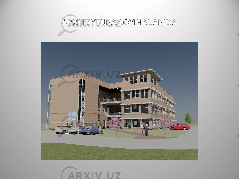 ARXITEKTURA LOYIHALARIDA 