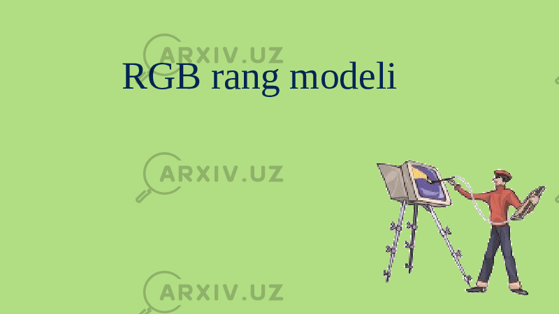 RGB rang modeli 