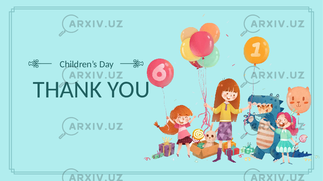  THANK YOU Children’s Day 