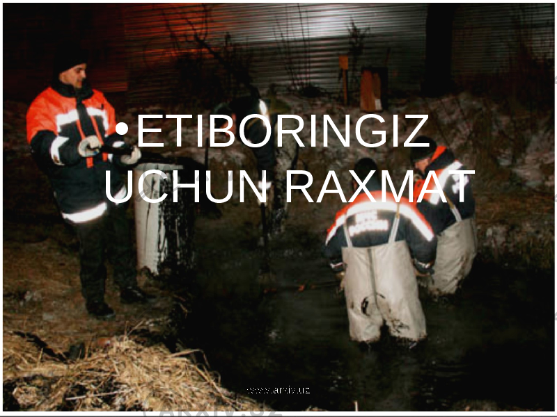 • ETIBORINGIZ UCHUN RAXMAT www.arxiv.uz 
